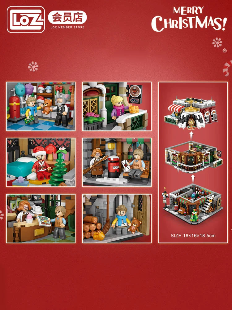 Loz - Christmas Cafe - 2506 Pieces - 1054