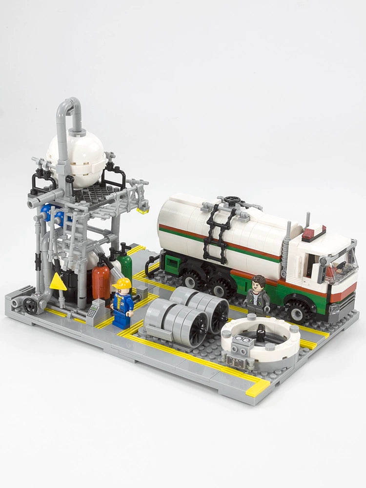 Jiestar - JJ9014-JJ9016 - Chemical Plant - Reserve Center, Laboratory, Transportation Station - 2142 Pieces
