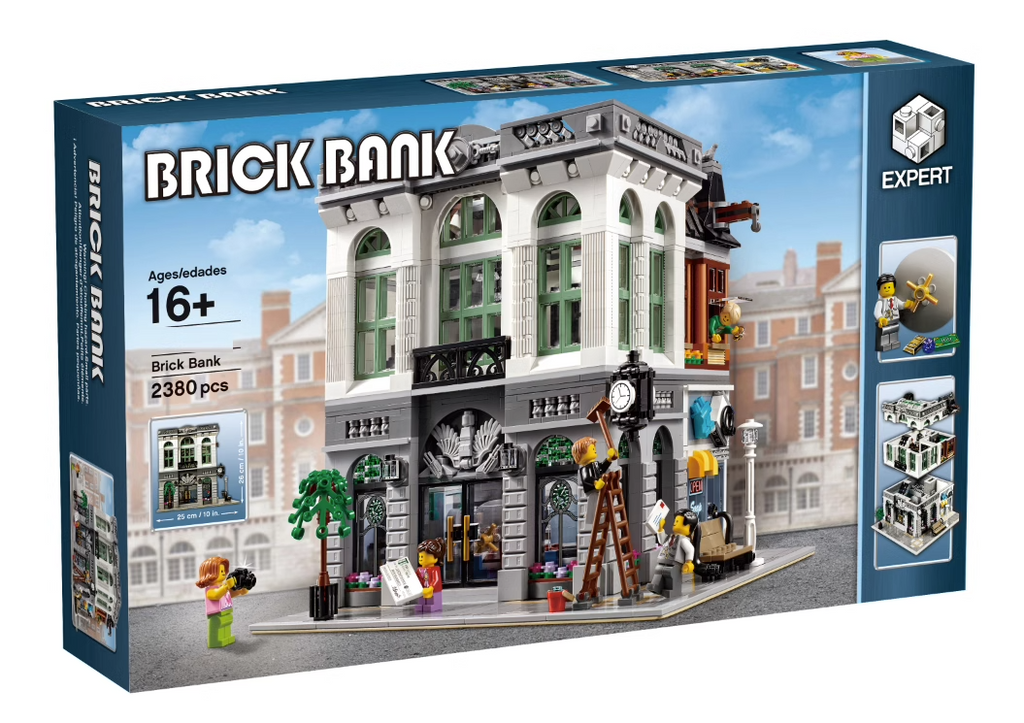 Compatible - Icons - 10251 - Brick Bank - 2380 Pieces