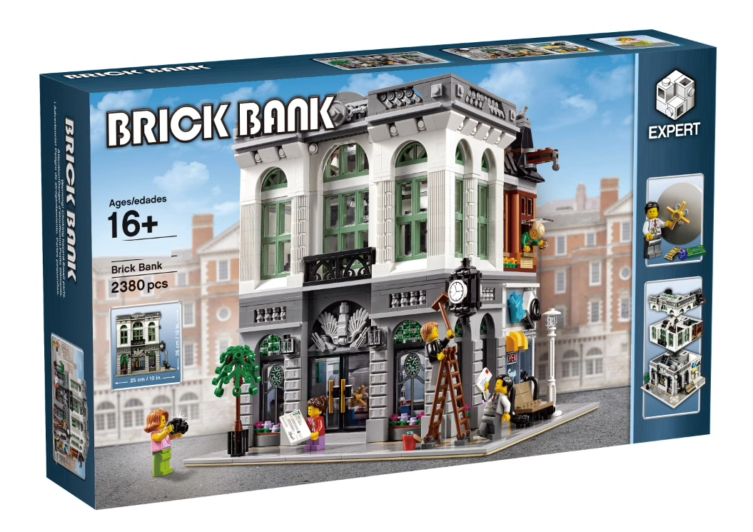 Compatible - Brick Bank - 10251 - 2380 Pieces