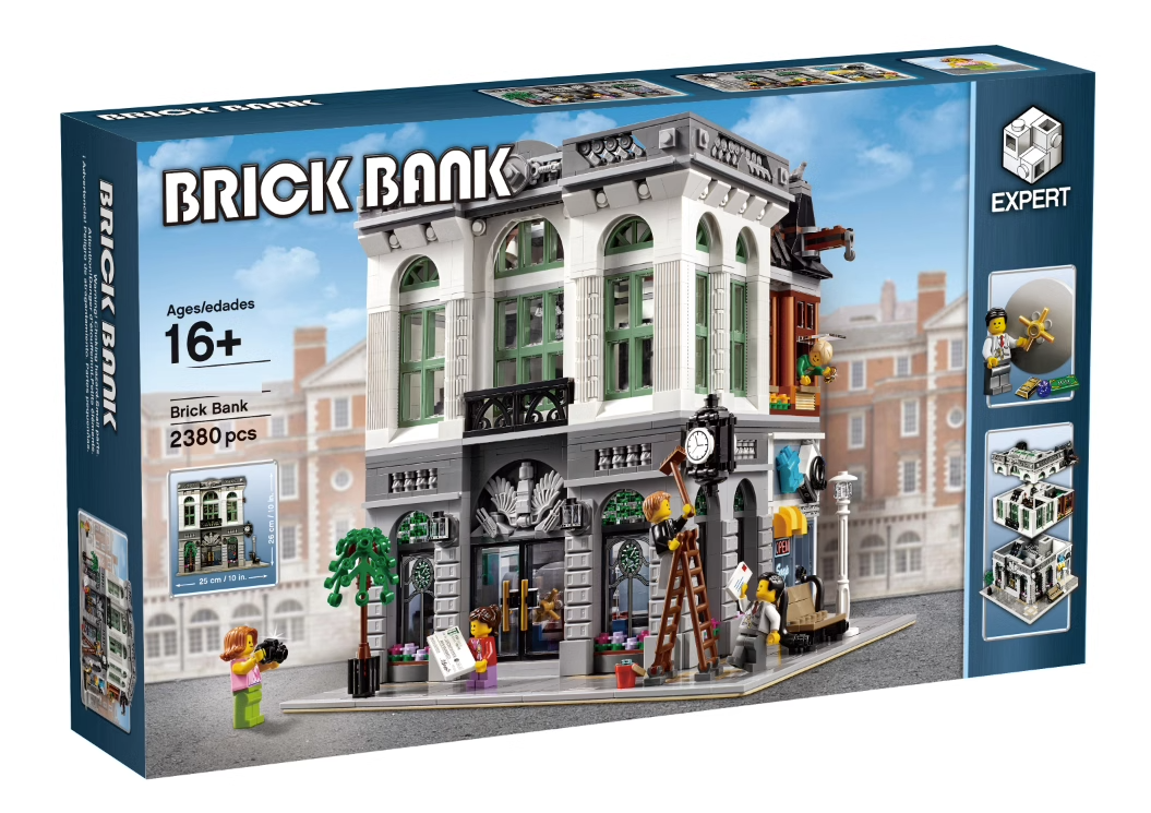 Compatible - Icons - 10251 - Brick Bank - 2380 Pieces