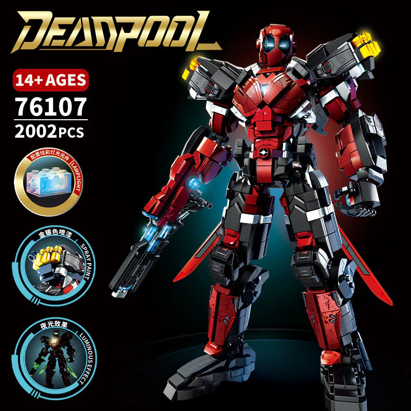 Le Yi - Deadpool - 2002 Pieces - 76107