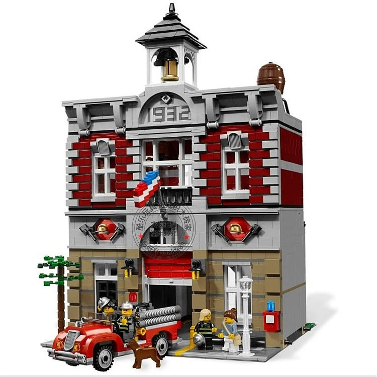 Compatible - Icons - 10197 - Fire Station - 2231 Pieces