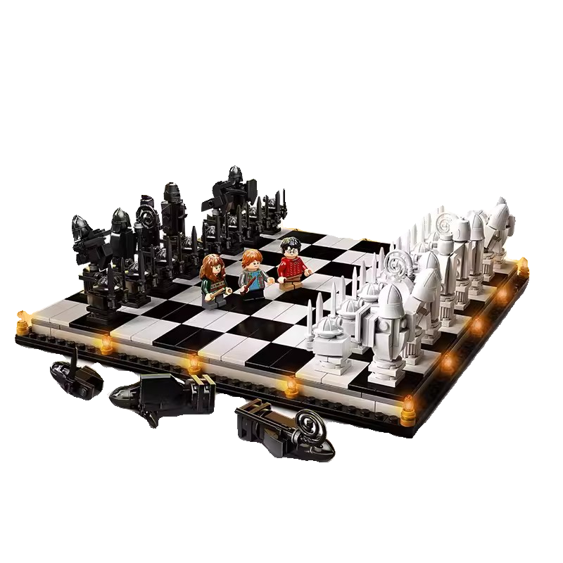 Compatible - Hogwarts Wizard Chess - Harry Potter - Collectors Edition - 876 Pieces