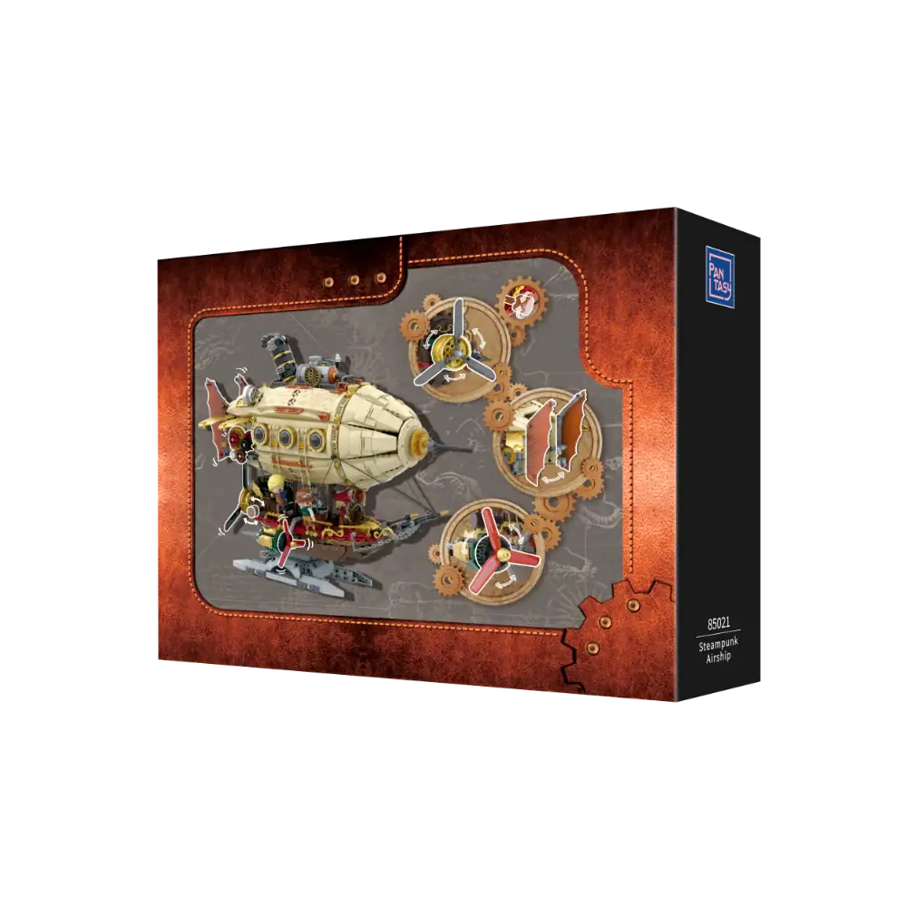 Pantasy - 85021 - Steampunk Airship - 2500 Pieces