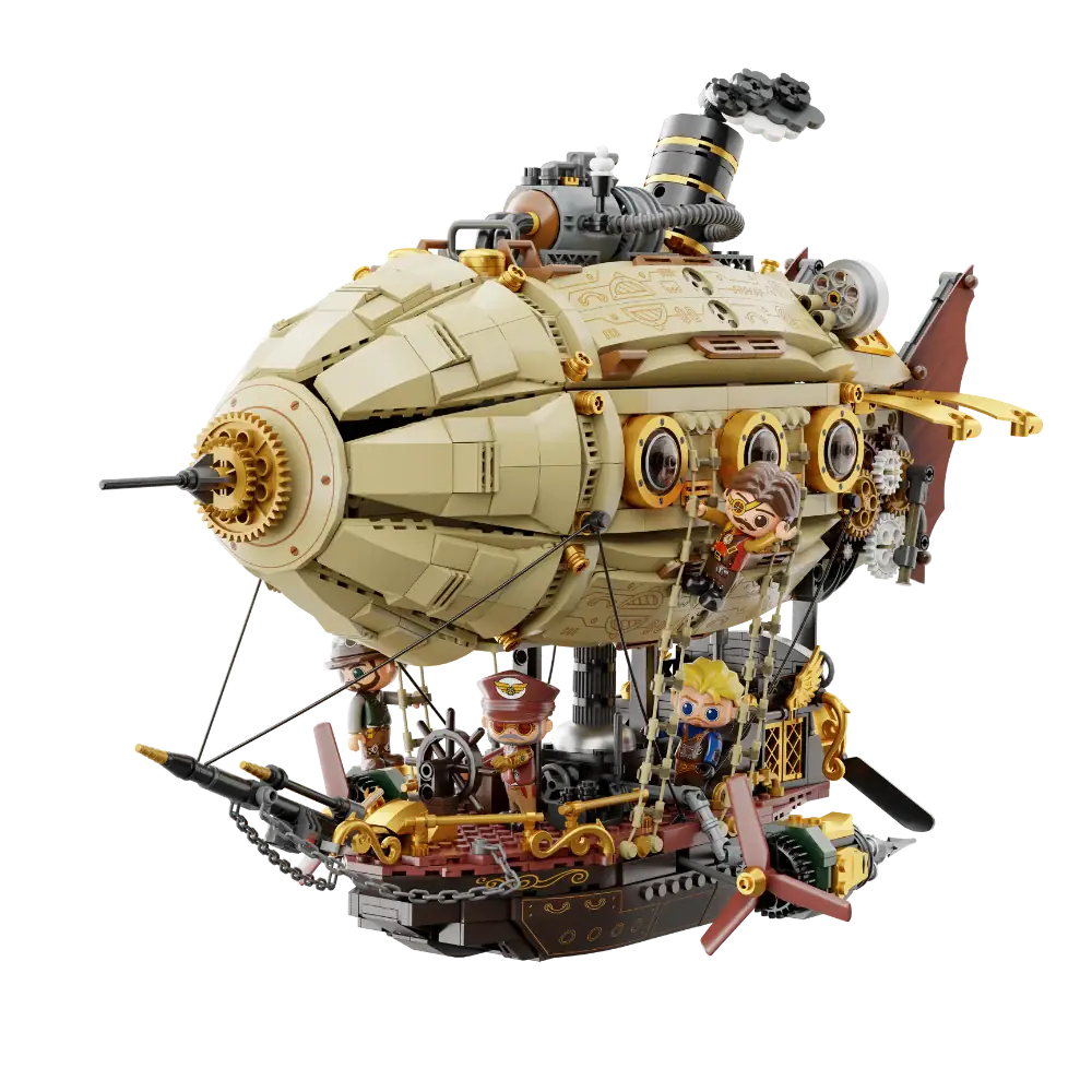 Pantasy - 85021 - Steampunk Airship - 2500 Pieces