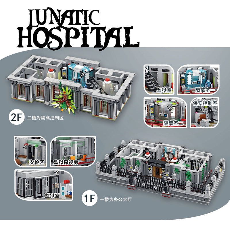 Panlos - 613002 - Batman - Arkham Asylum - 7552 Pieces