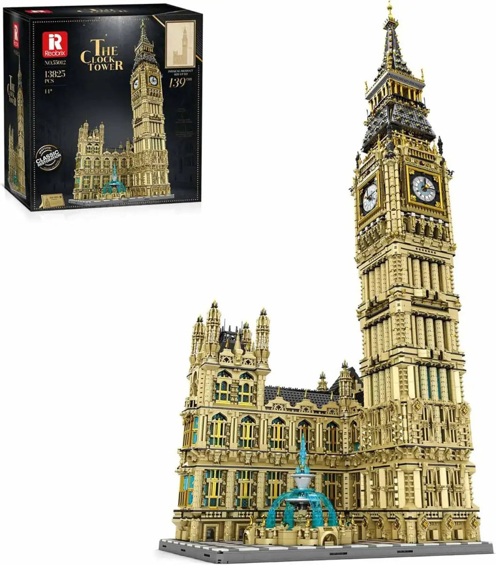 Reobrix - 55012 - Elizabeth Clock Tower Big Ben - 13825 Pieces