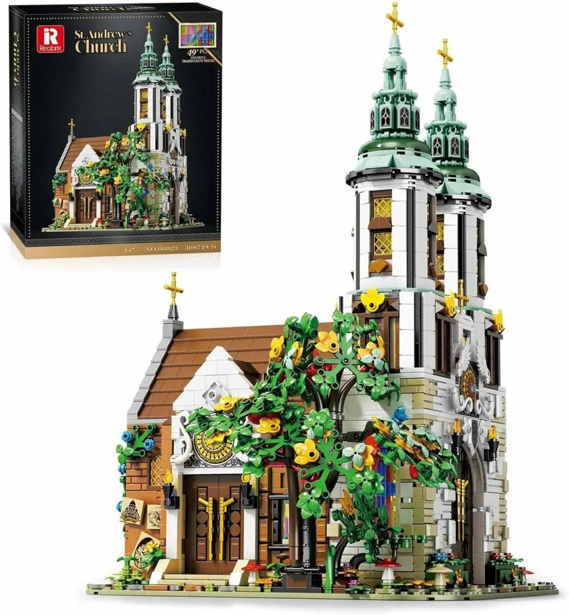 Reobrix - 66023 - St Andrew's Church - 3306 Pieces