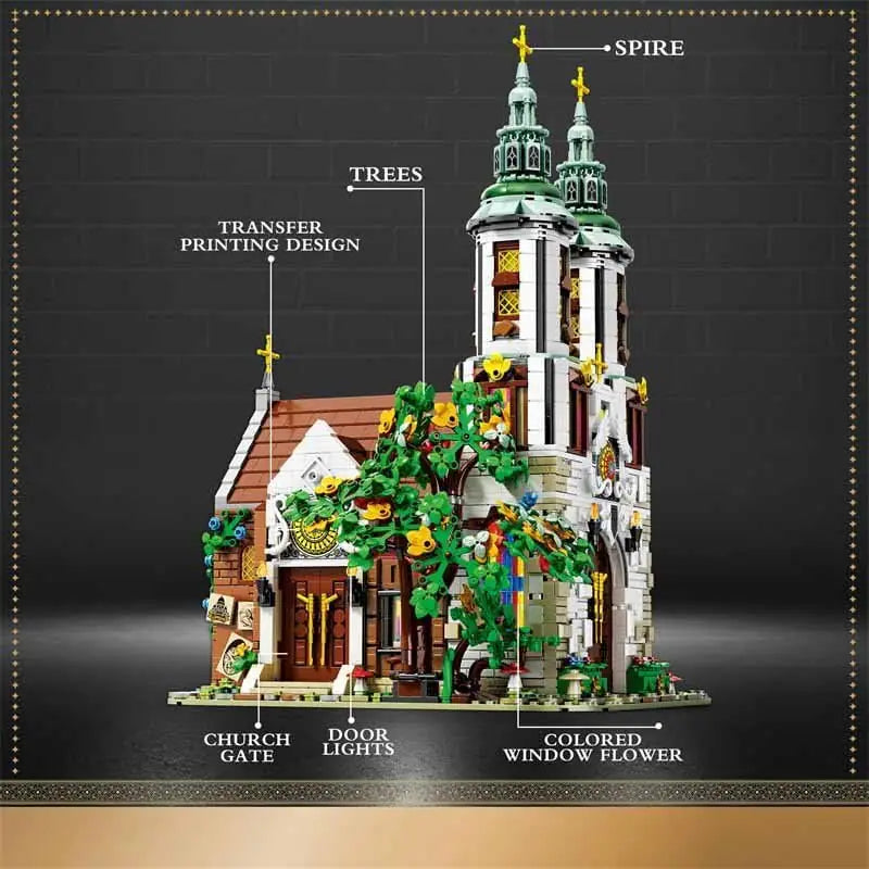 Reobrix - 66023 - St Andrew's Church - 3306 Pieces