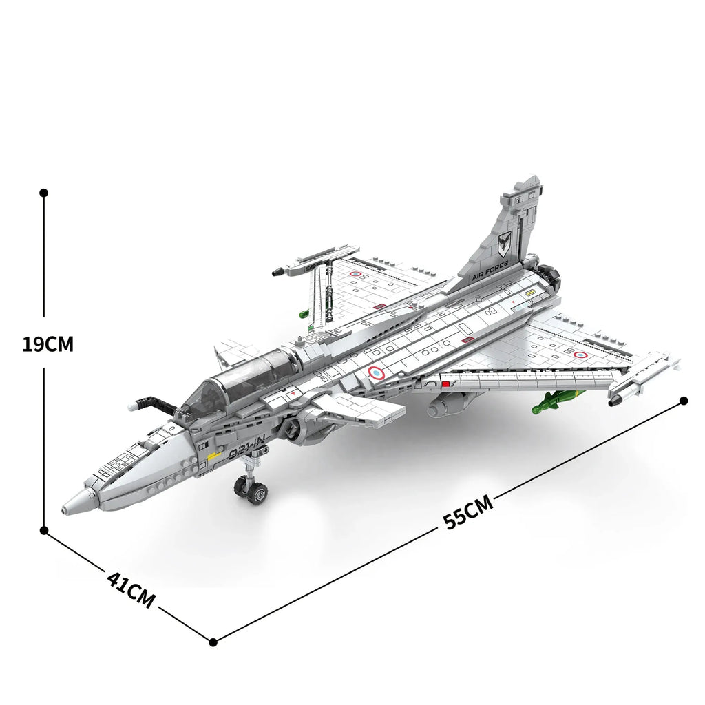 Reobrix - 33035 - Dassault Rafale - 2099 Pieces