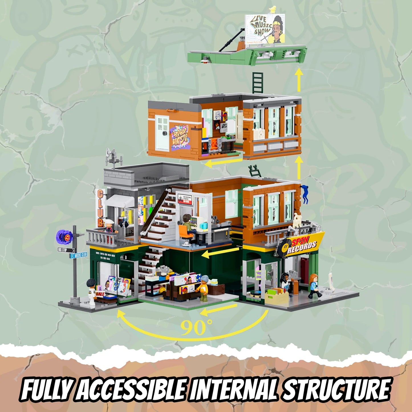 Funwhole/Lumibricks - F9058 - Record Store - 1980 Pieces