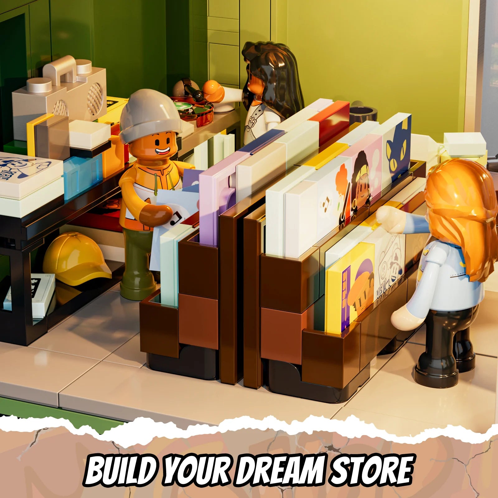 Funwhole/Lumibricks - F9058 - Record Store - 1980 Pieces