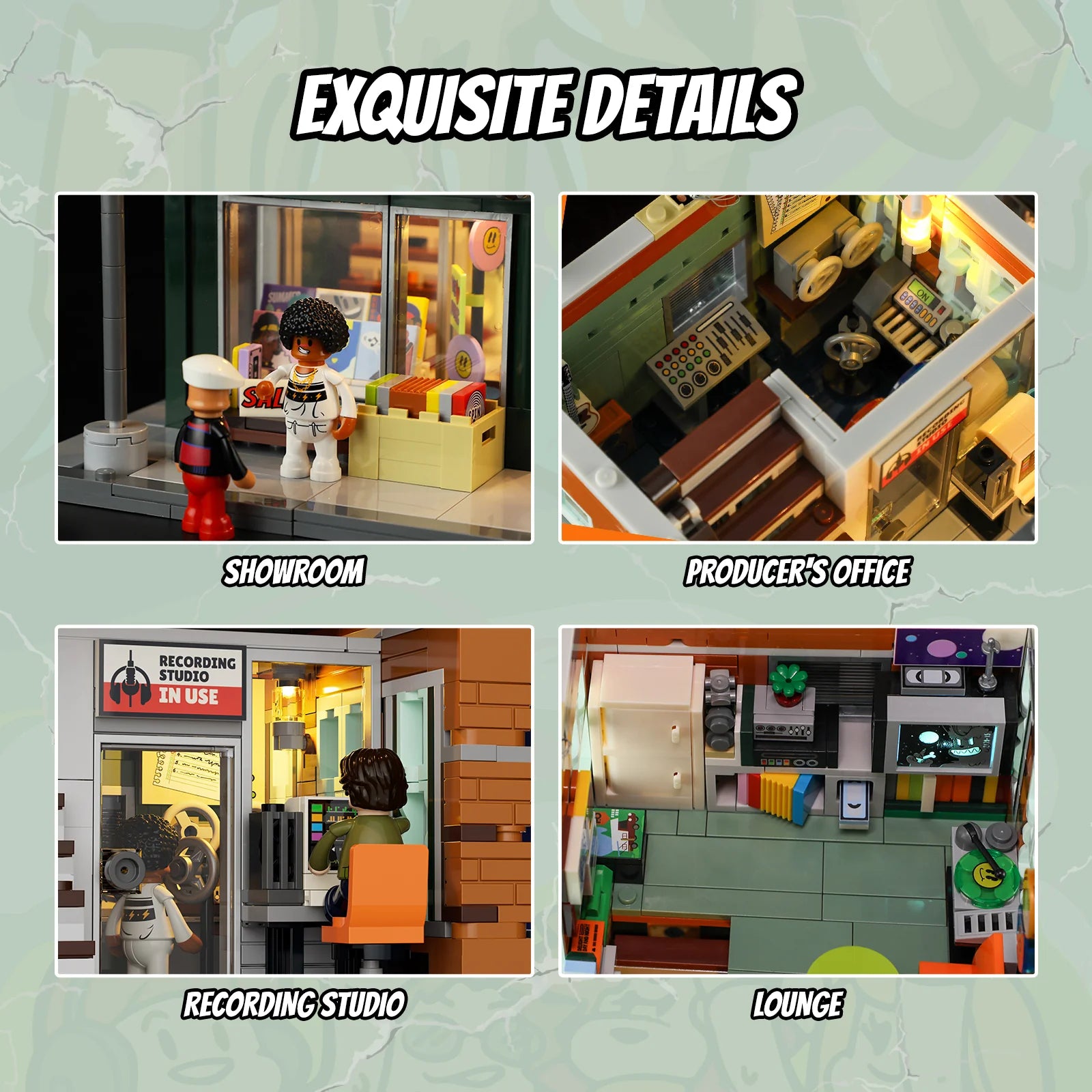 Funwhole/Lumibricks - F9058 - Record Store - 1980 Pieces