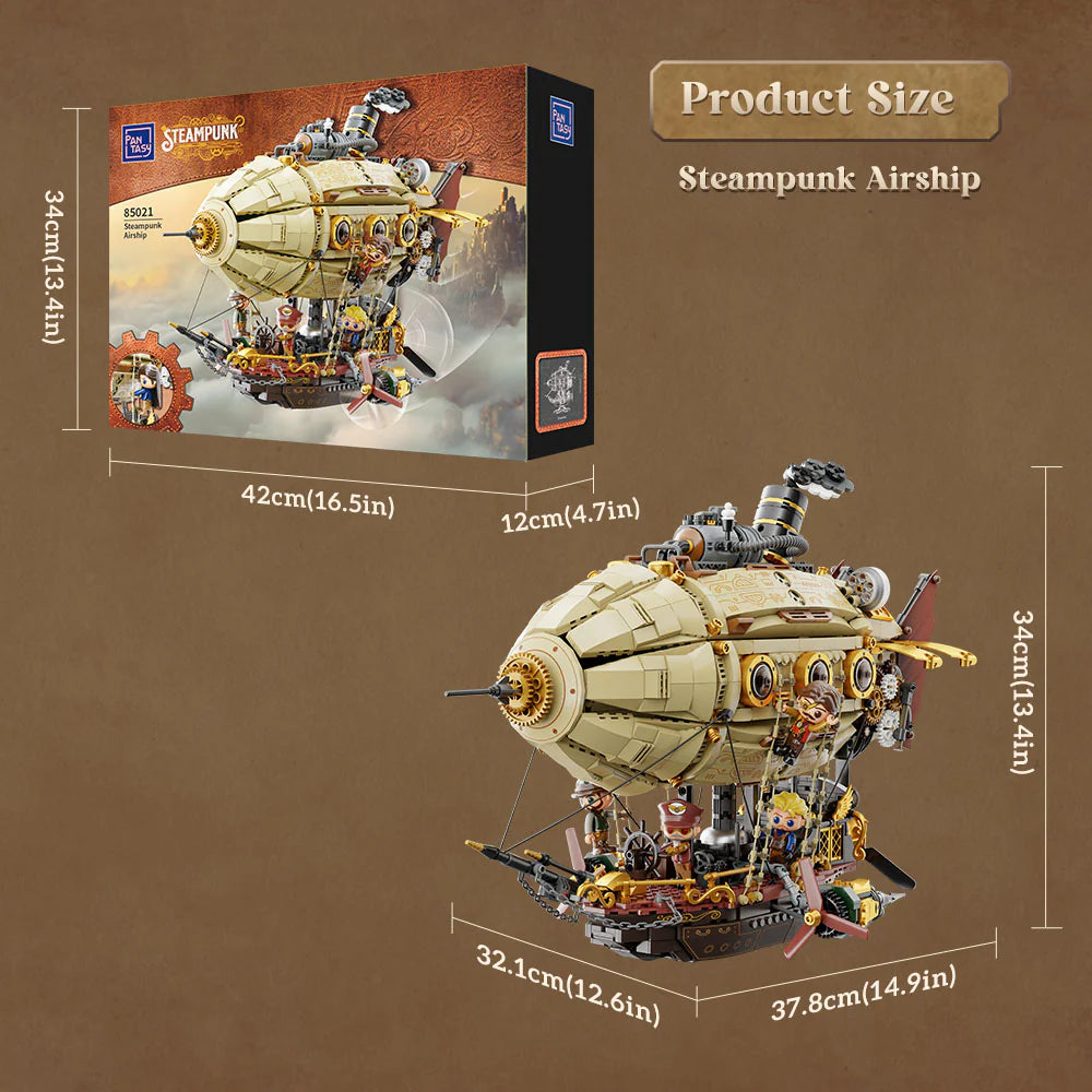 Pantasy - 85021 - Steampunk Airship - 2500+ Pieces