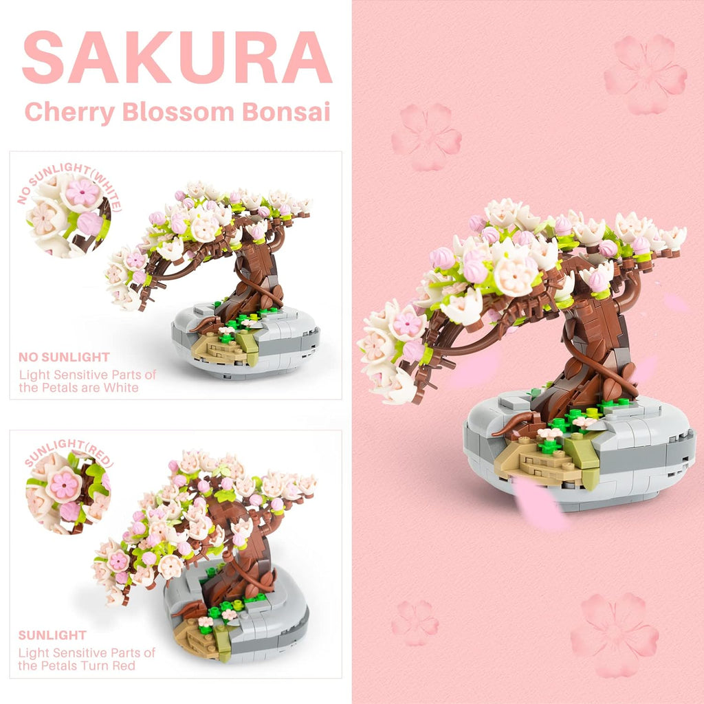 LOZ - 1661 - Sakura Potted Plant - 426 Pieces