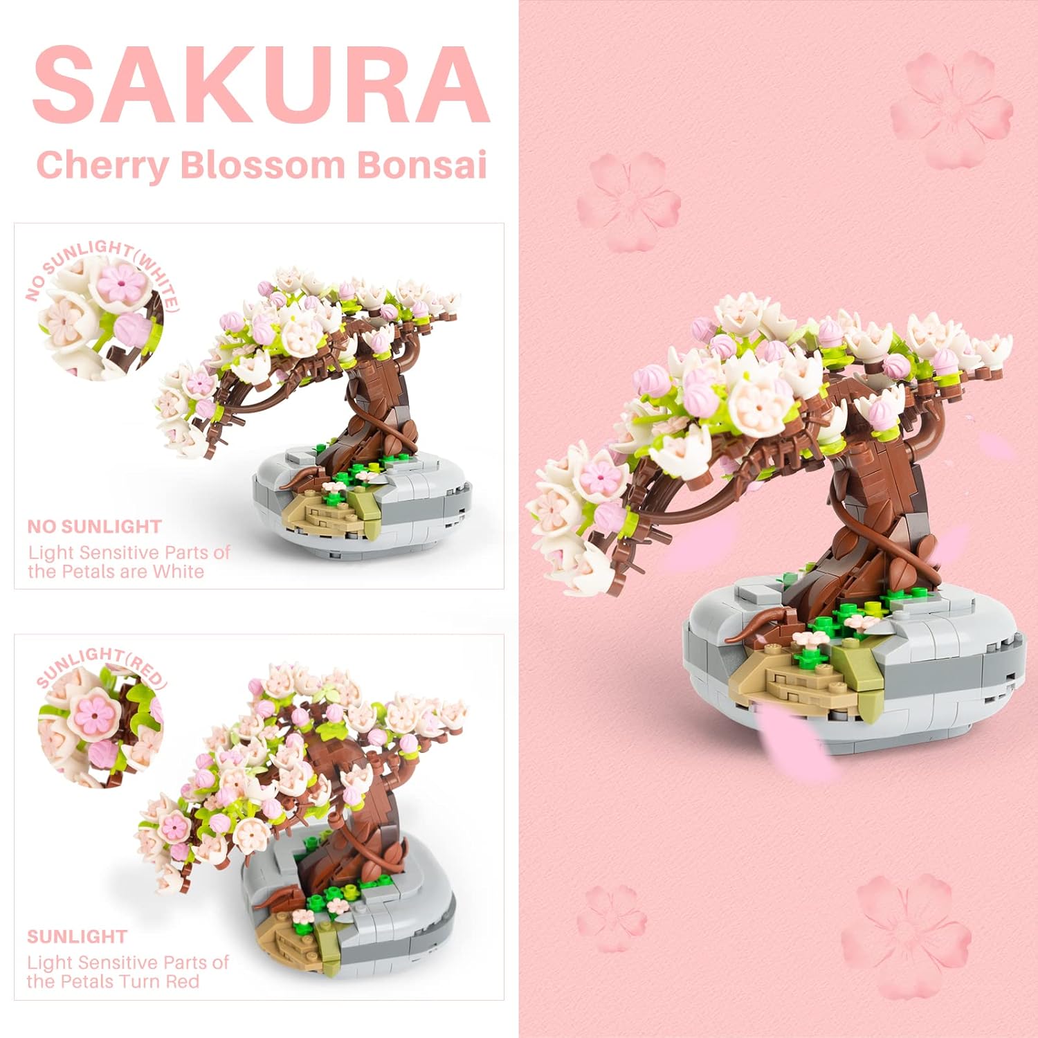 LOZ - Sakura Potted Plant - 426 Pieces (Group Order Discount Not Applicable)