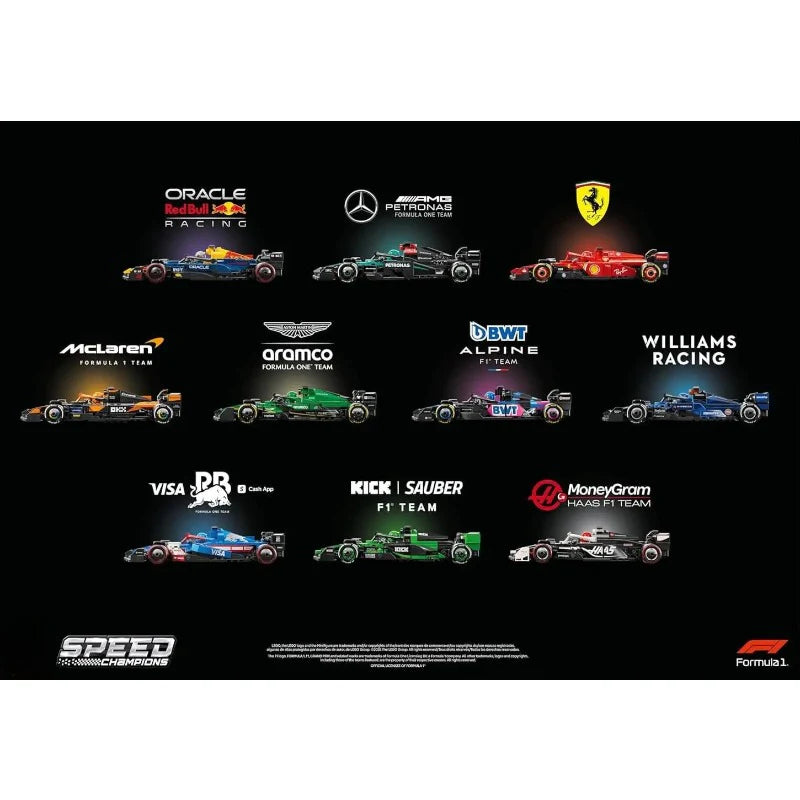 Compatible - Speed Champions - 66802 - Ultimate Collection - 2601 Pieces