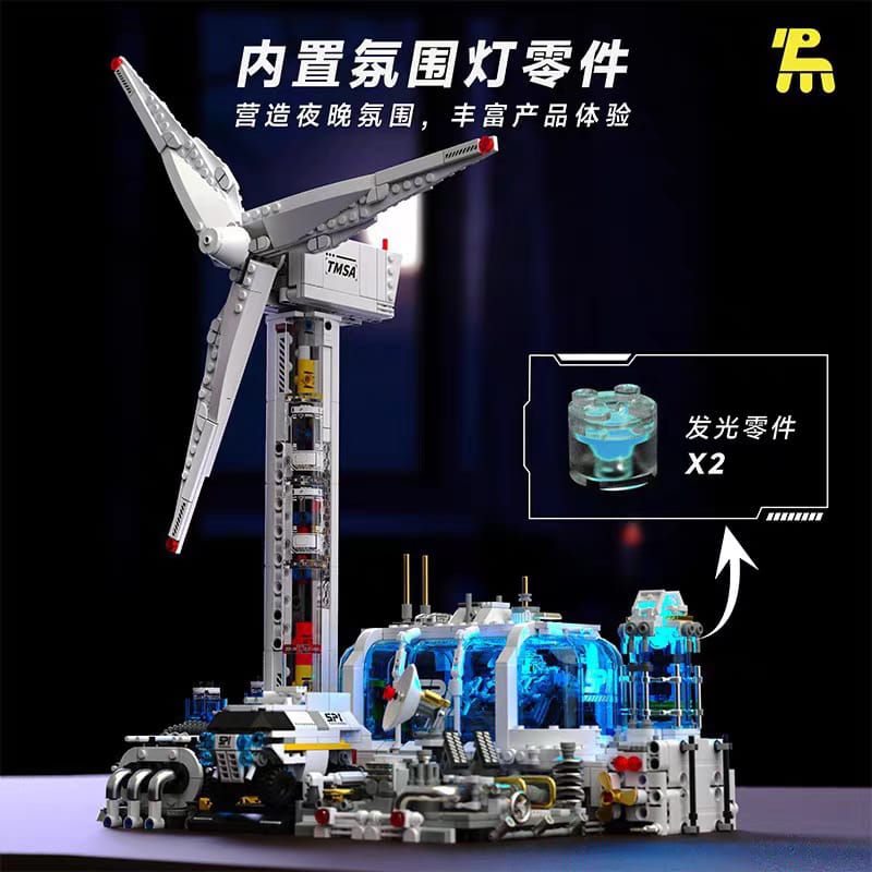 Tuomu - T1104 - WTGS - Wind Farm - 2884 Pieces - Dynamic