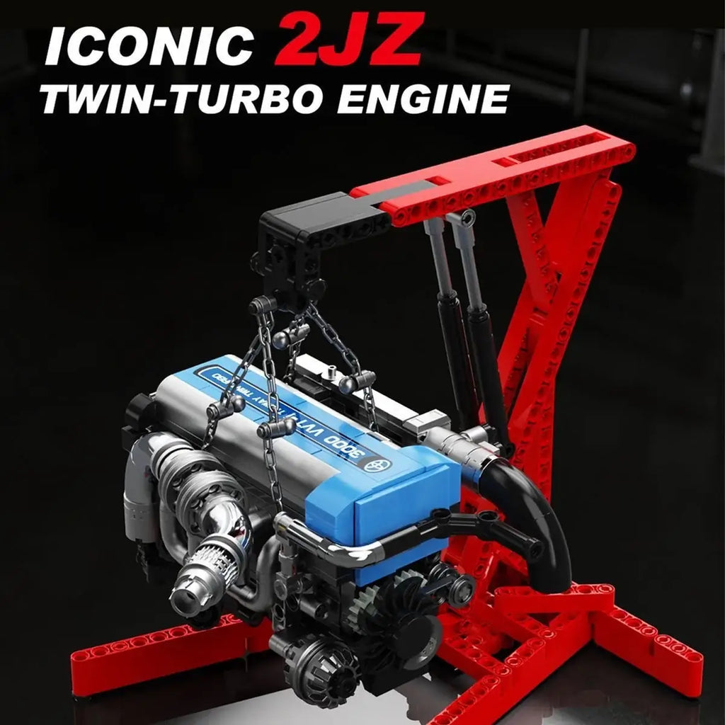 Xinyu - YC-23049 - F&F Toyota Supra A80 - 4508 Pieces