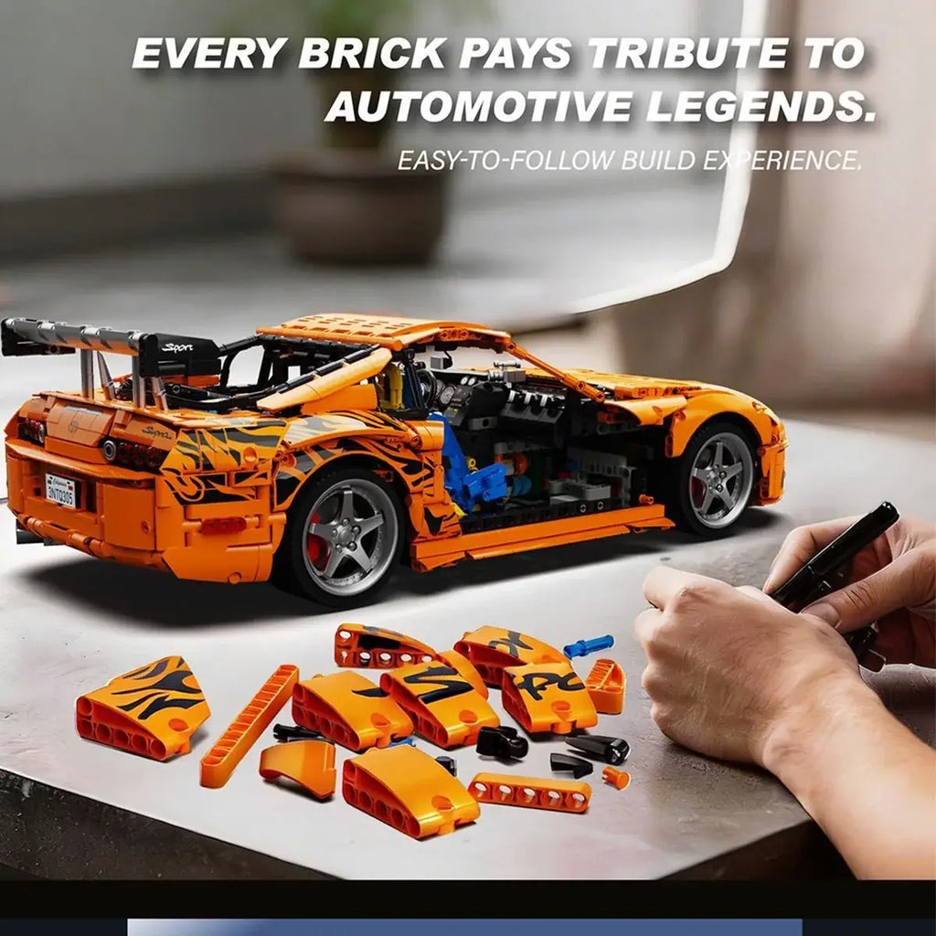 Xinyu - YC-23049 - F&F Toyota Supra A80 - 4508 Pieces