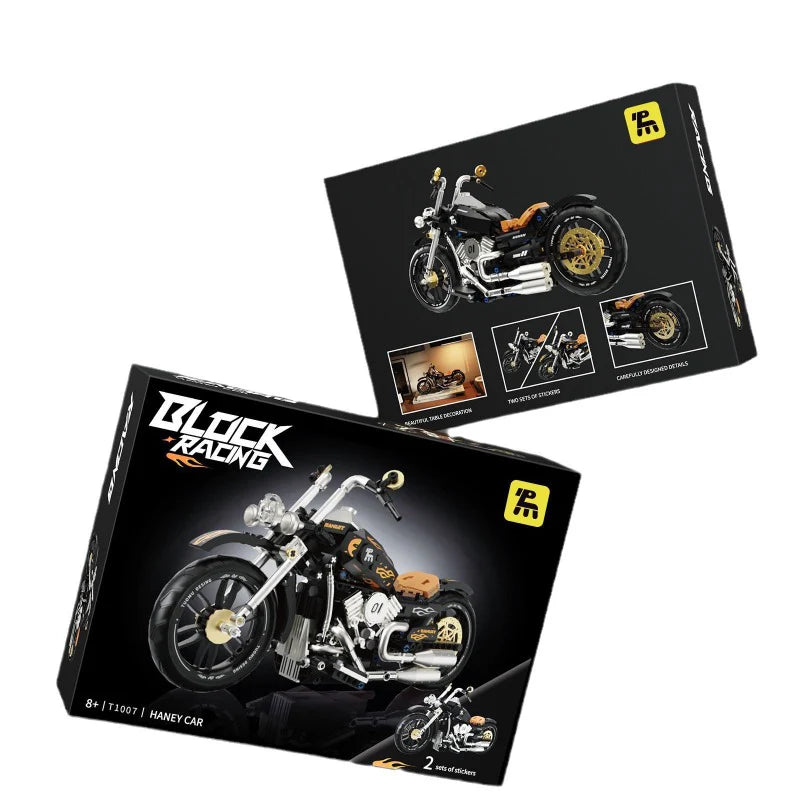 Tuomu - T1007 - Motorcycle - Harley-Davidson - 445 Pieces
