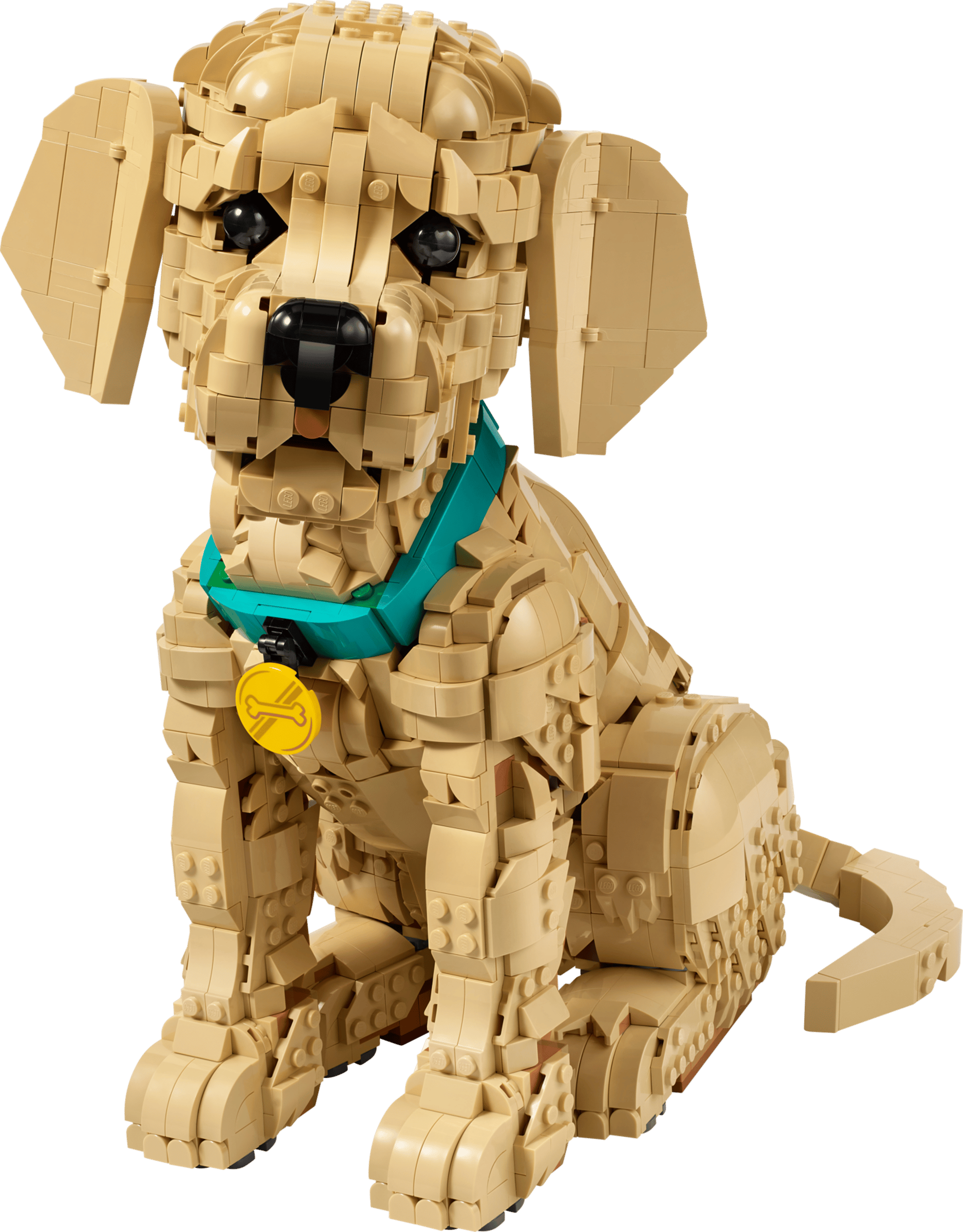 Compatible - 11384 - Icons - Golden Retriever Puppy - 2102 Pieces