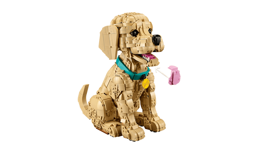 Compatible - 11384 - Icons - Golden Retriever Puppy - 2102 Pieces