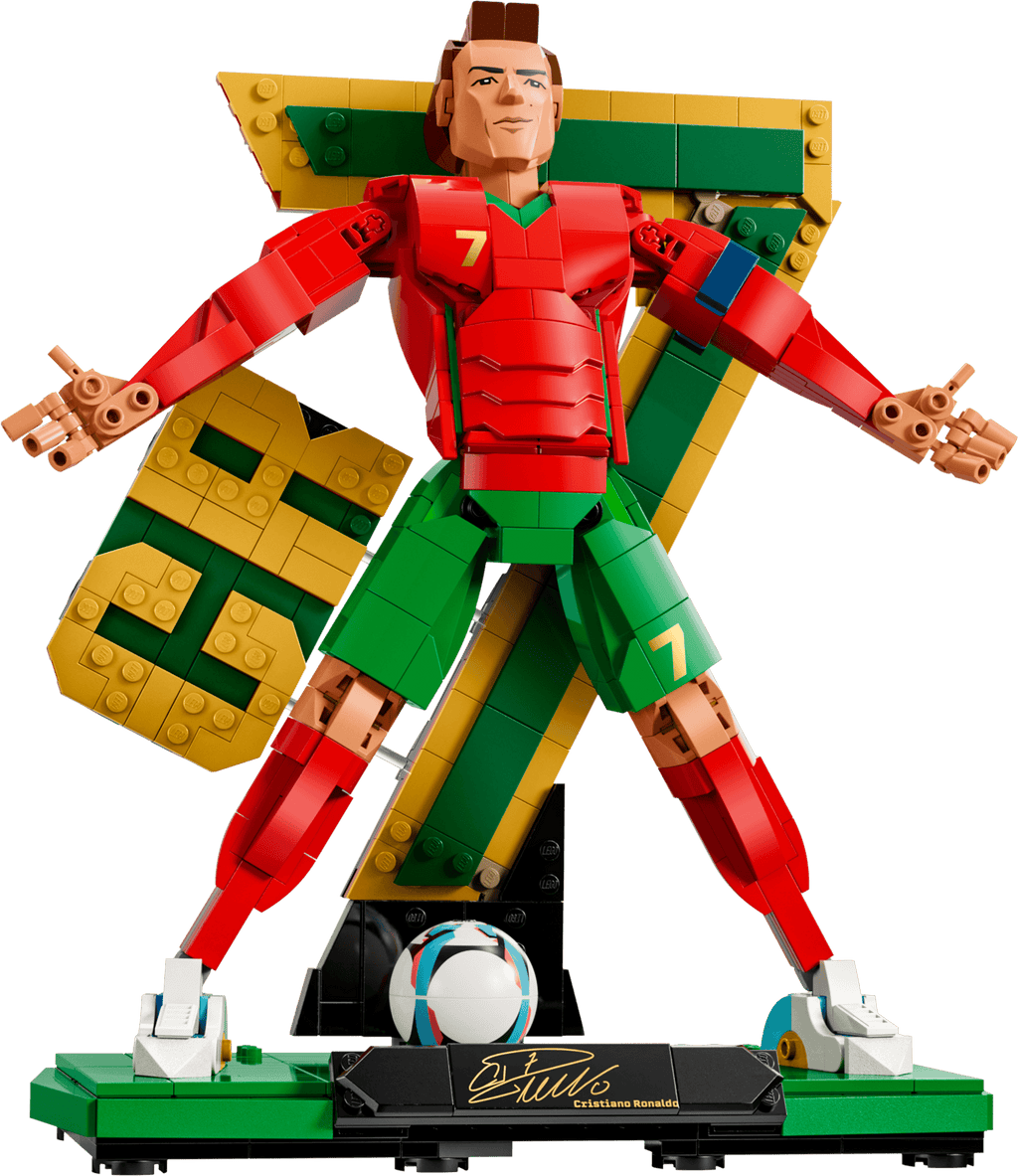 Compatible - 43016 - Cristiano Ronaldo - Football Legend - 854 Pieces