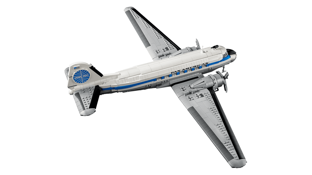 Compatible - Icons - 11378 - Douglas DC-3 PAN AM Airliner - 1903 Pieces