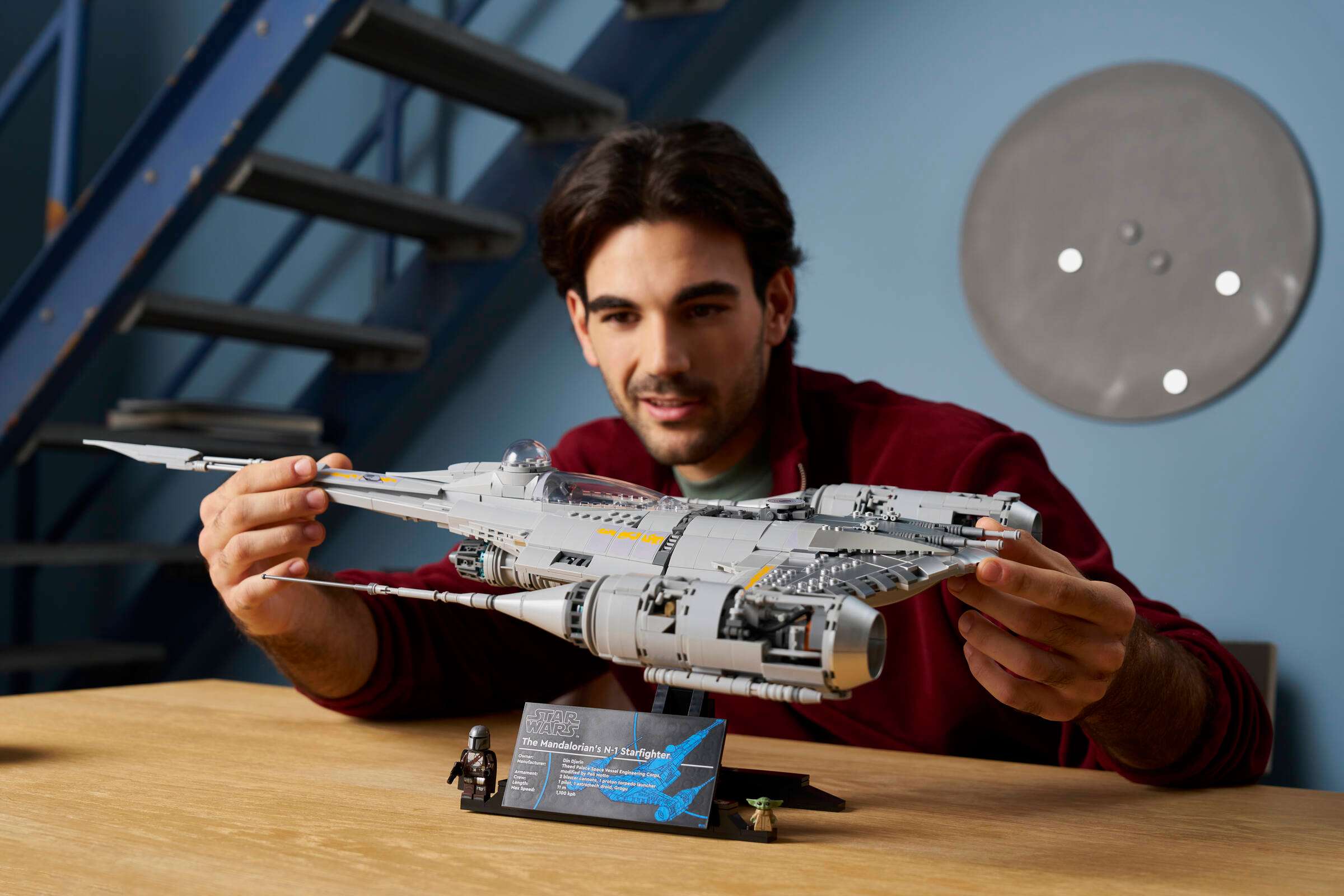Compatible - 75442 - Star Wars - The Mandalorian's N-1 Starfighter - 1809 Pieces