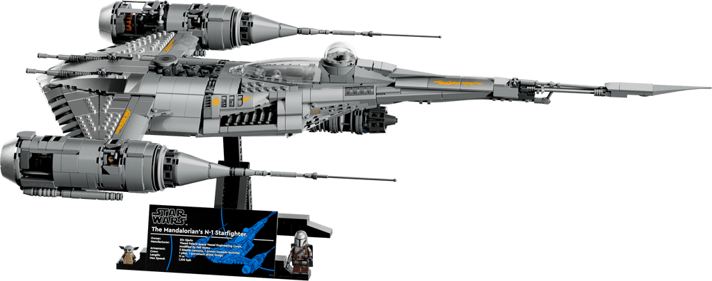 Compatible - 75442 - Star Wars - The Mandalorian's N-1 Starfighter - 1809 Pieces