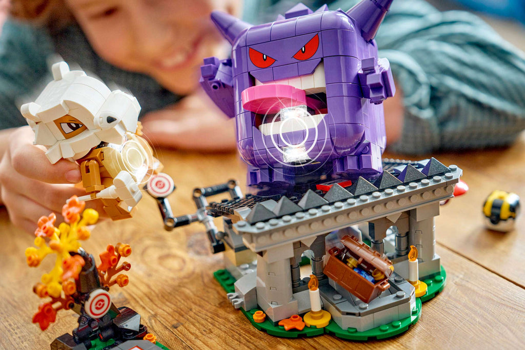 Compatible - Pokémon - 72166 - Cubone and Gengar’s Spooky Showdown - 782 Pieces