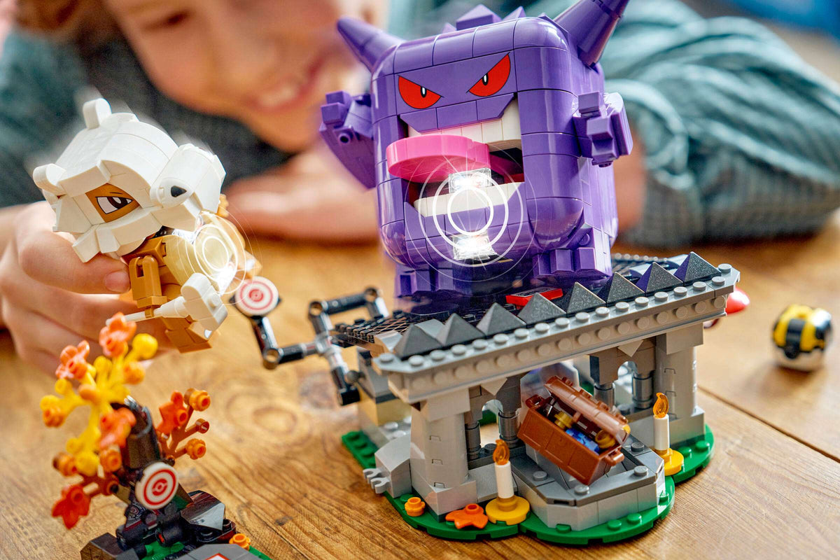 Compatible - Pokémon - 72166 - Cubone and Gengar’s Spooky Showdown - 782 Pieces