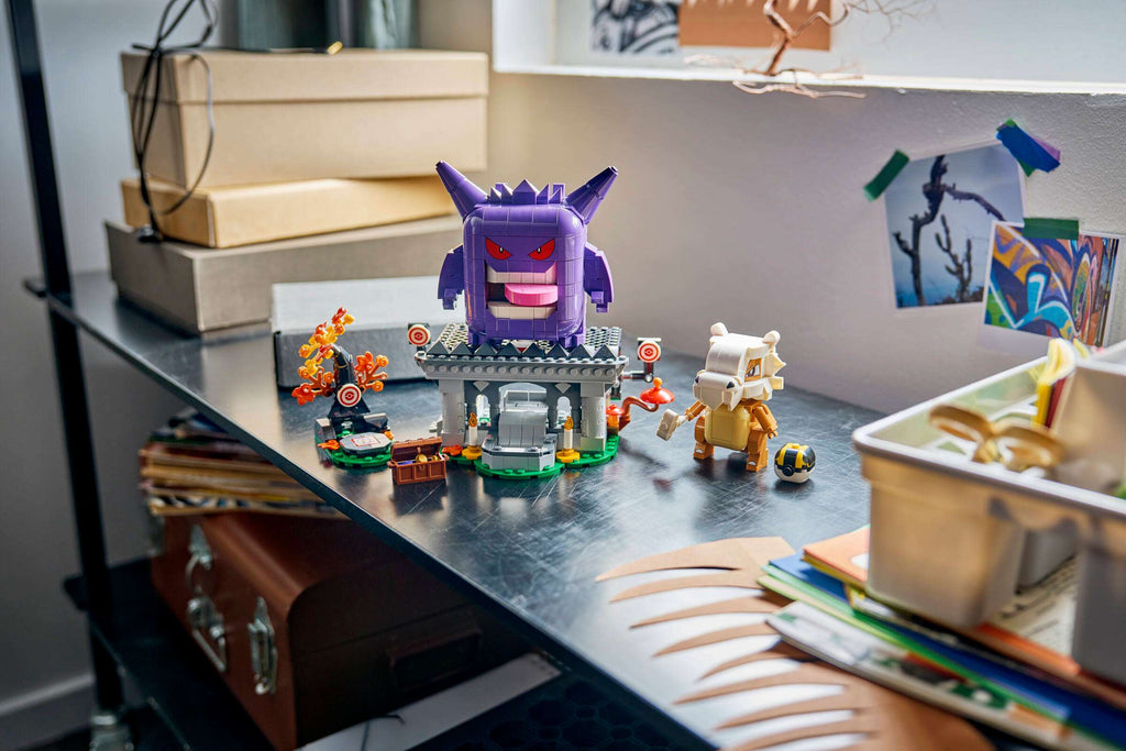Compatible - Pokémon - 72166 - Cubone and Gengar’s Spooky Showdown - 782 Pieces