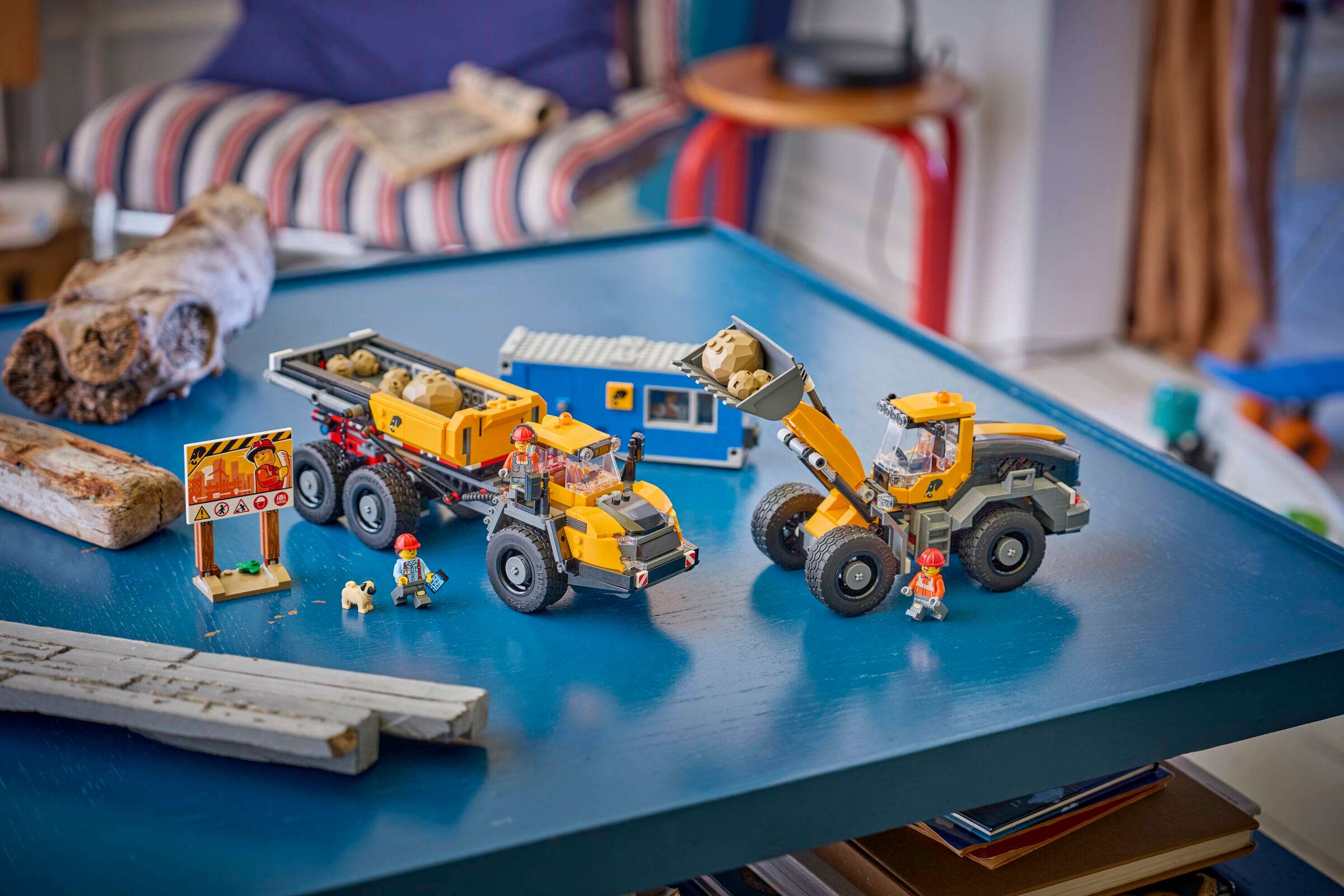 Compatible - 60494 - City - Dump Truck & Front End Loader - 1132 Pieces