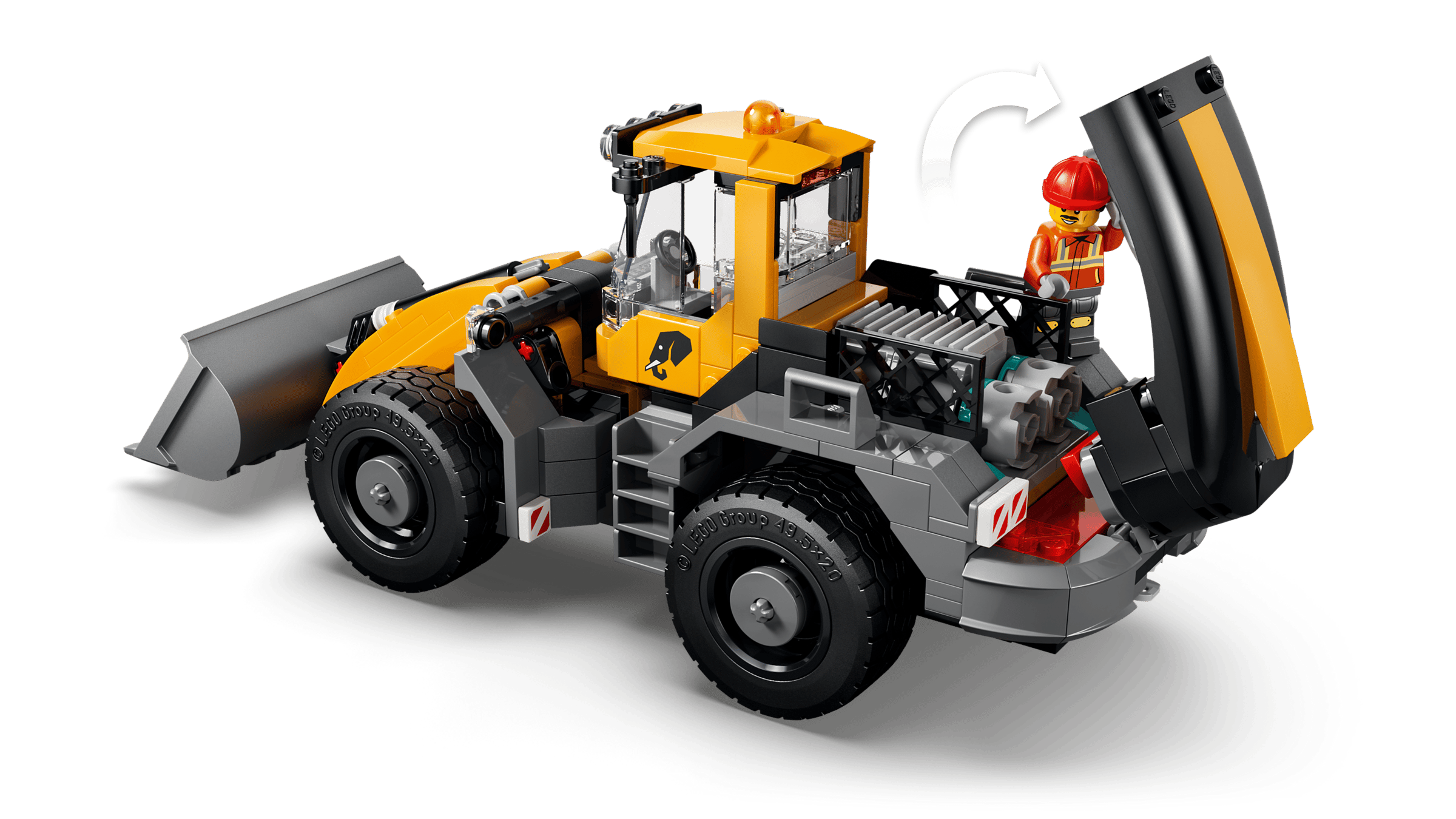 Compatible - 60494 - City - Dump Truck & Front End Loader - 1132 Pieces