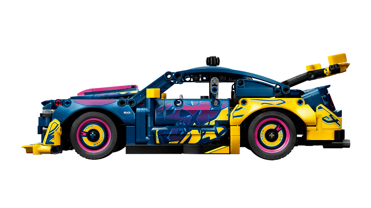 Compatible - Technic - 42236 - Custom Garage Ford Mustang GT Car - 973 Pieces