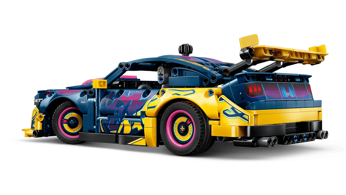 Compatible - Technic - 42236 - Custom Garage Ford Mustang GT Car - 973 Pieces