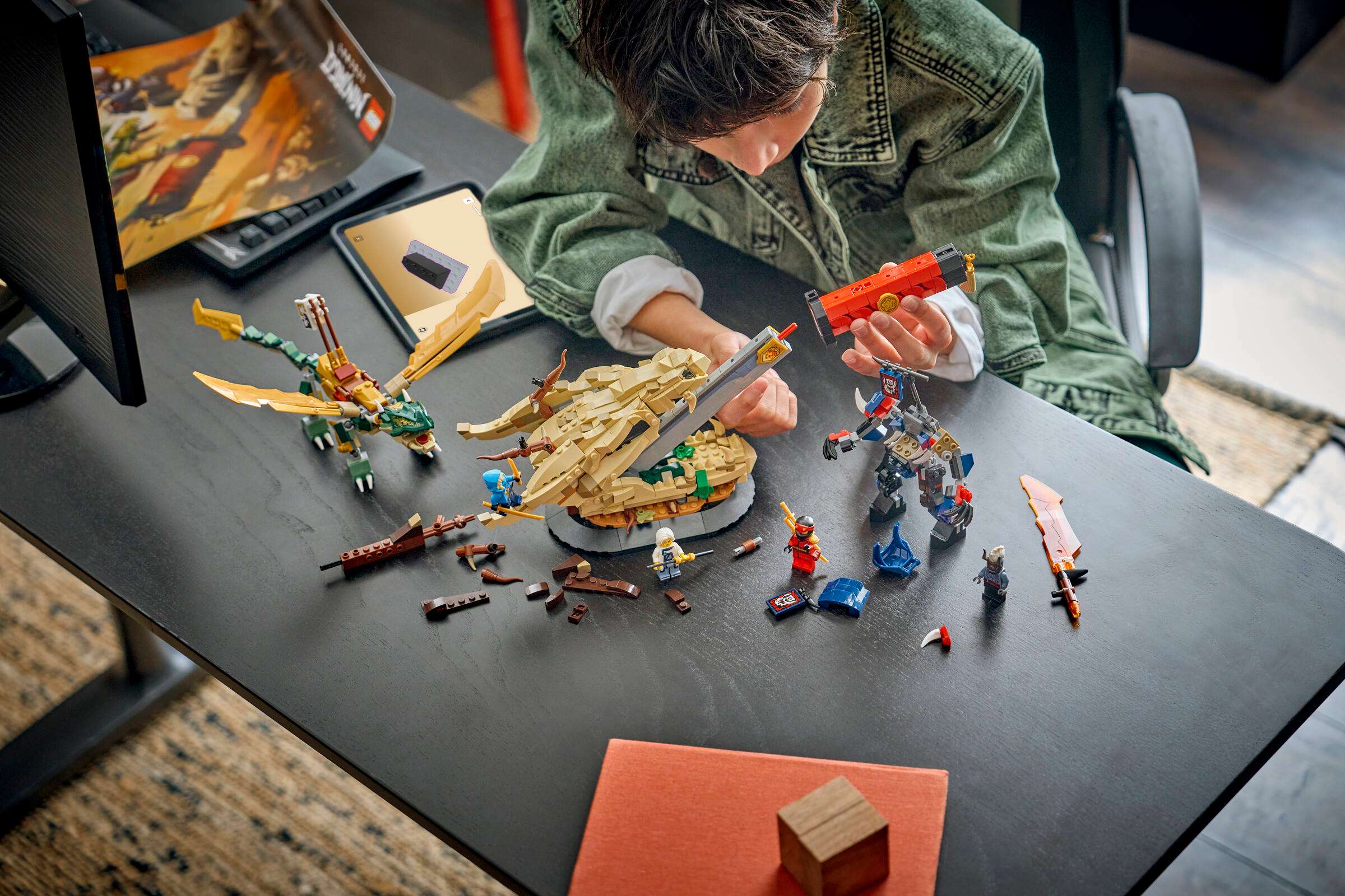 Compatible - NINJAGO - 71871 - Battle at the Dragon's Blade - 1016 Pieces