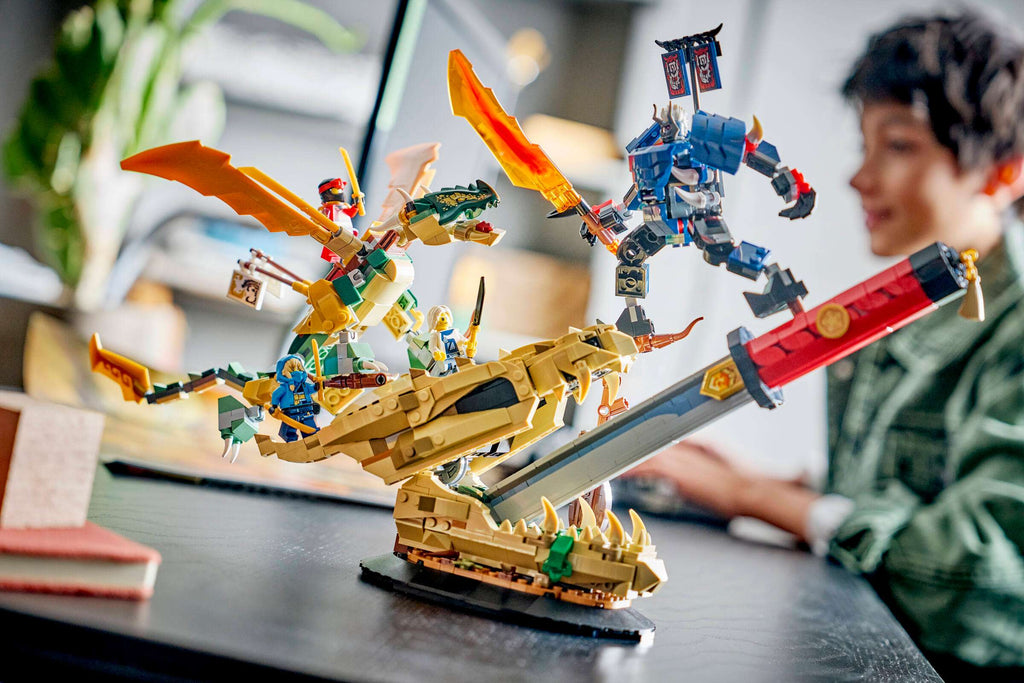 Compatible - NINJAGO - 71871 - Battle at the Dragon's Blade - 1016 Pieces