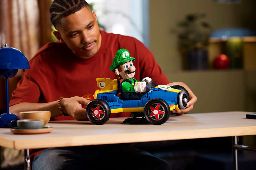 Compatible - 72050 - Mario Kart - Luigi And Mach 8 - 2234 Pieces