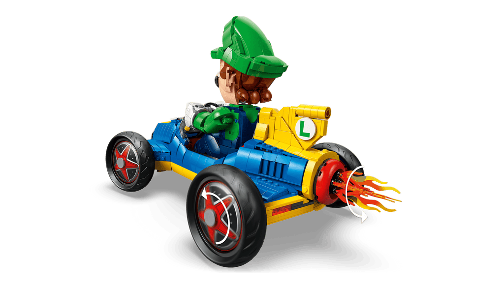 Compatible - 72050 - Mario Kart - Luigi And Mach 8 - 2234 Pieces