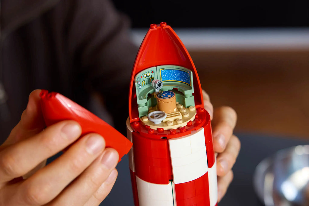 Compatible - IDEAS - 21367 - Tintin Moon Rocket - 1283 Pieces