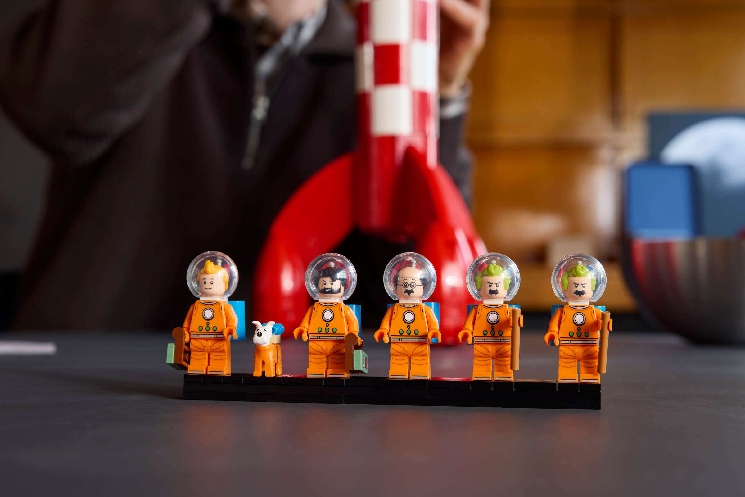 Compatible - IDEAS - 21367 - Tintin Moon Rocket - 1283 Pieces