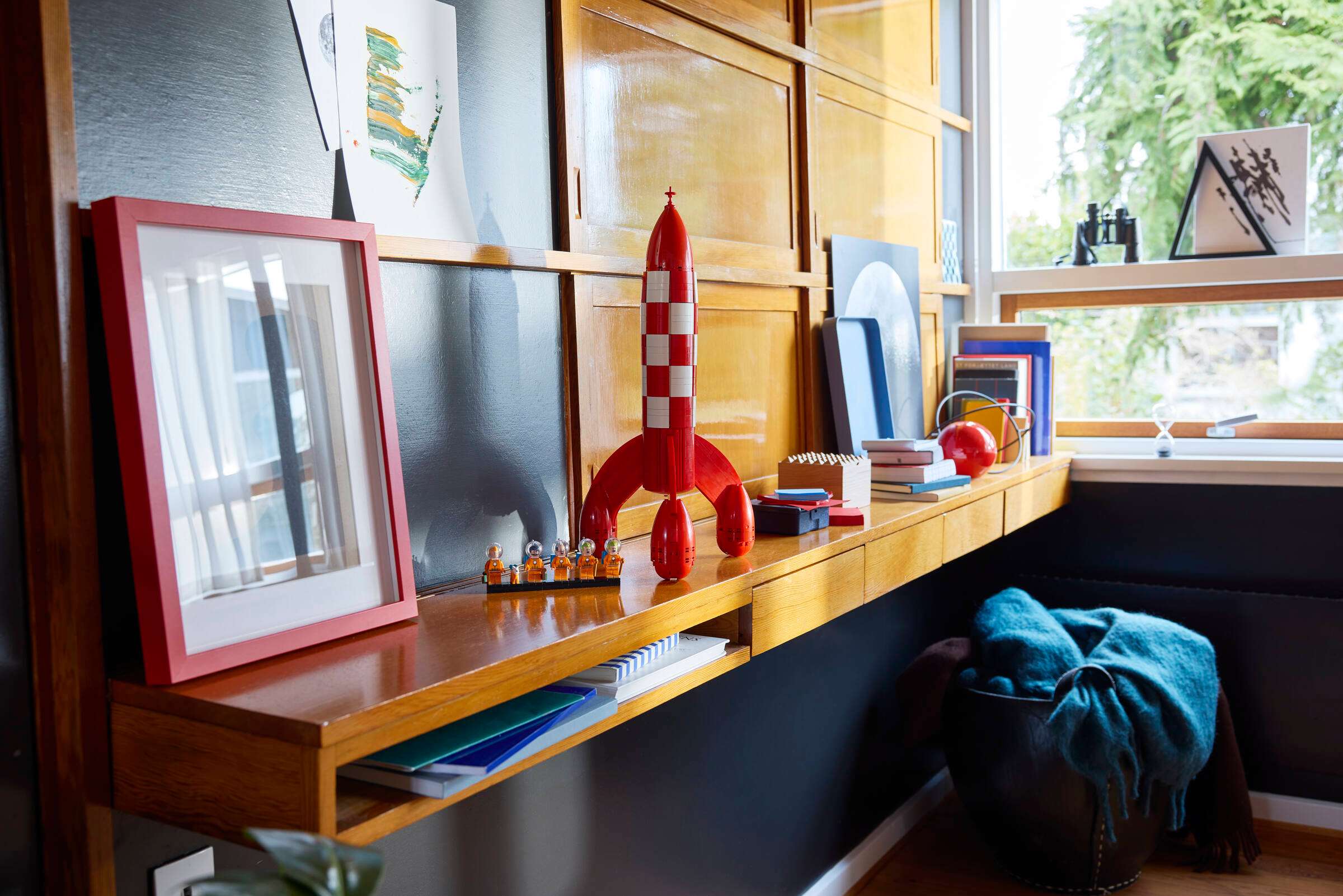 Compatible - IDEAS - 21367 - Tintin Moon Rocket - 1283 Pieces