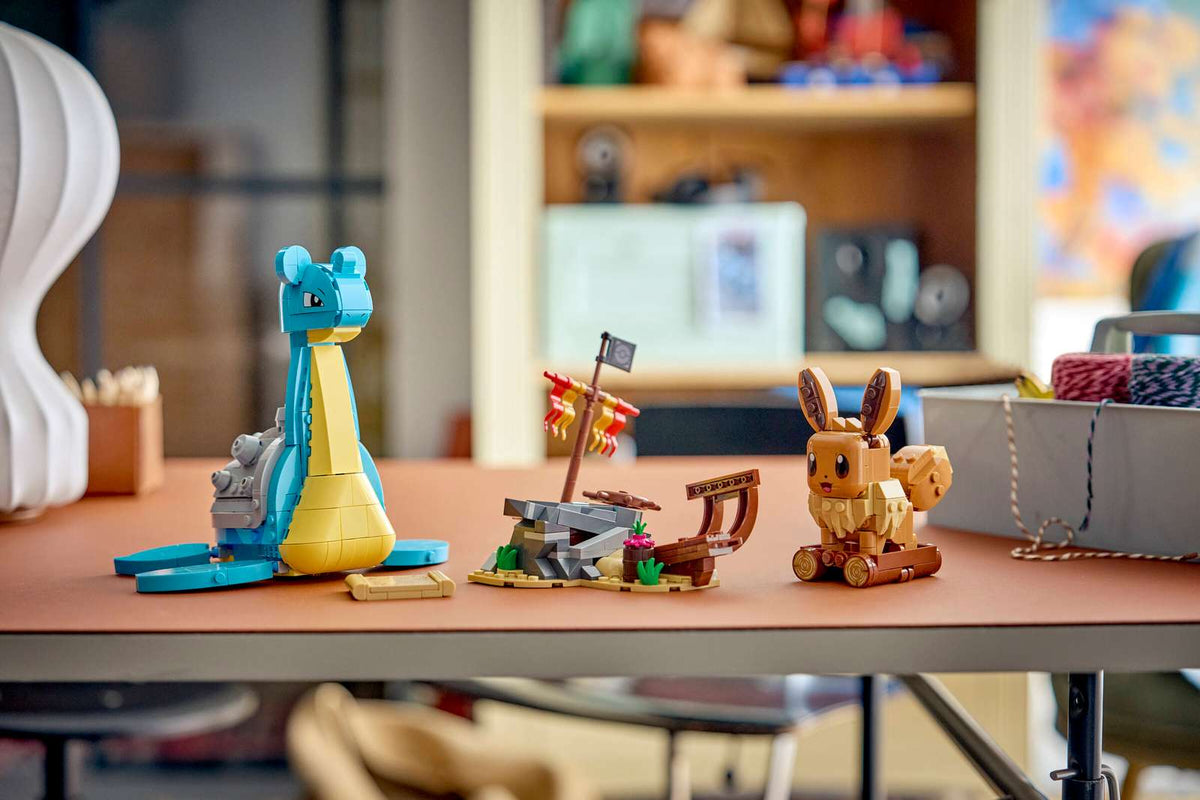 Compatible - Pokémon - 72162 - Eevee and Lapras’s Treasure Hunt - 623 Pieces
