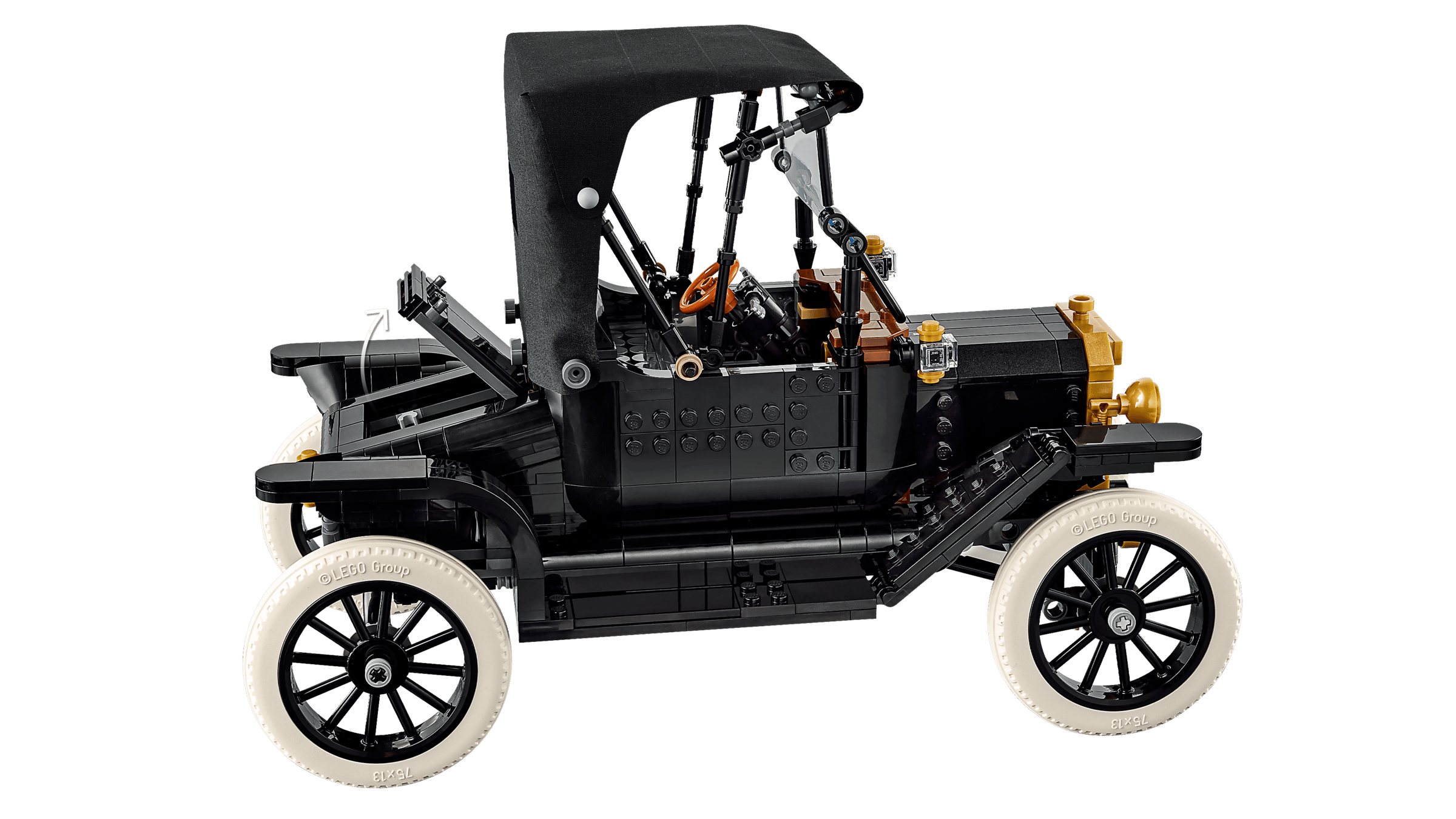 Compatible - Icons - 11376 - Ford Model T - 1060 Pieces