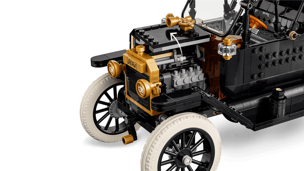 Compatible - Icons - 11376 - Ford Model T - 1060 Pieces