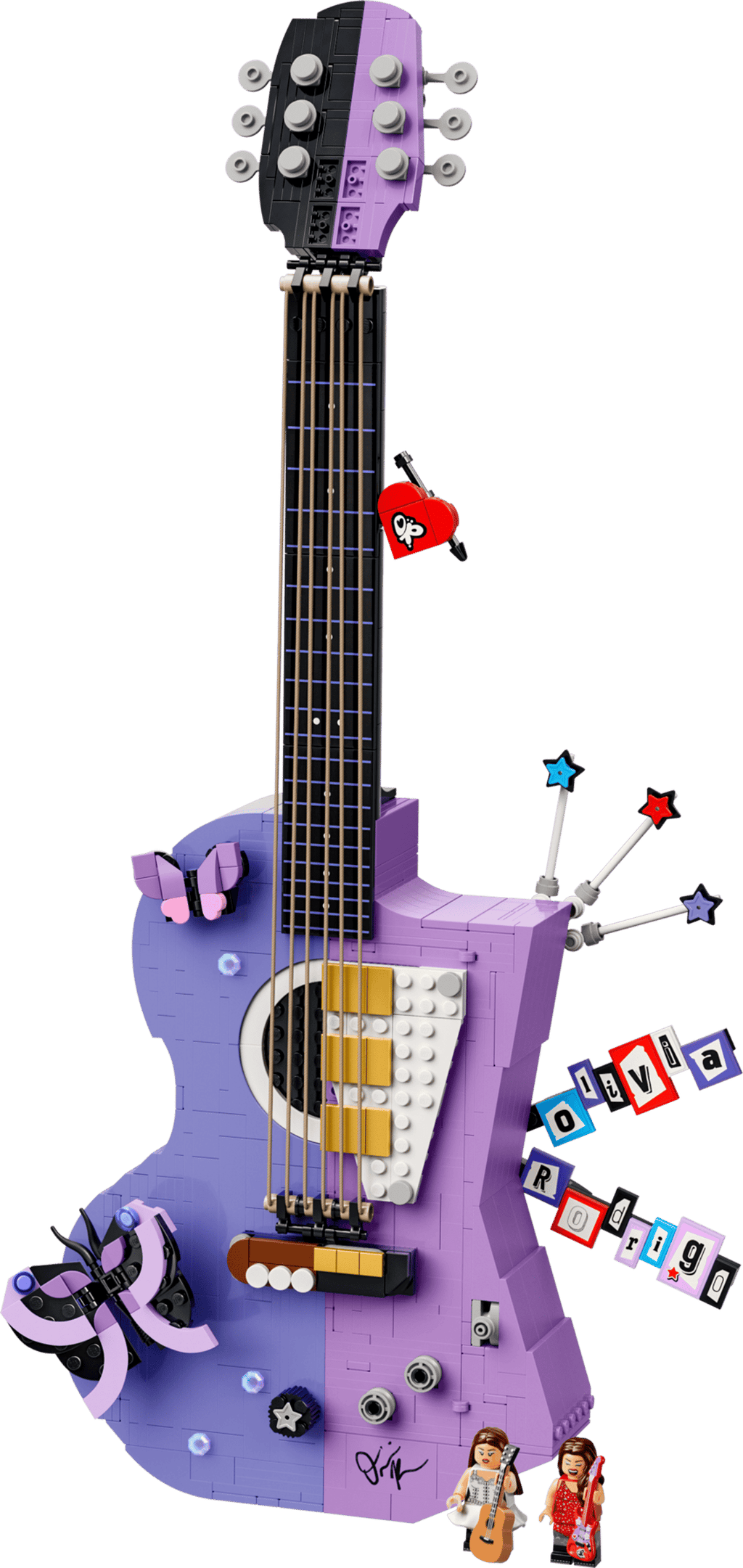 Compatible - Editions - 43031 - Olivia Rodrigo's Dual Guitar - 1228 Pieces